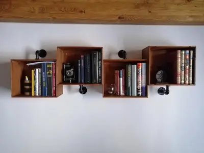 Biblioteca nell'appartamento