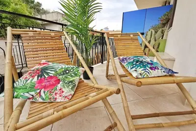 Planimetria di Loft Palm Beach - 100 metri dalla spiaggia di sabbia bianca e dal mare