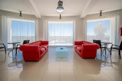 Area soggiorno di Villa Floyd Charming Rooms B&B