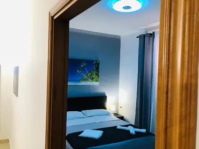 Letto o letti in una camera di La casa di Palma