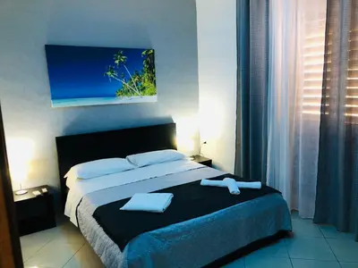Letto o letti in una camera di La casa di Palma