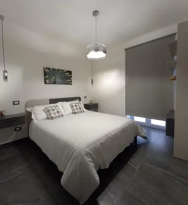Letto o letti in una camera di MiBu House