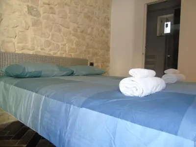 Letto o letti in una camera di Sentieri Velati