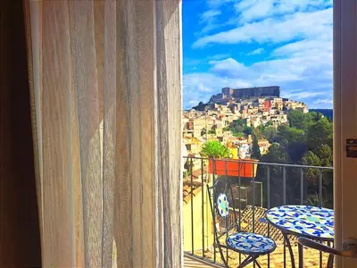 Balcone o terrazza di B&B Cuore Barocco