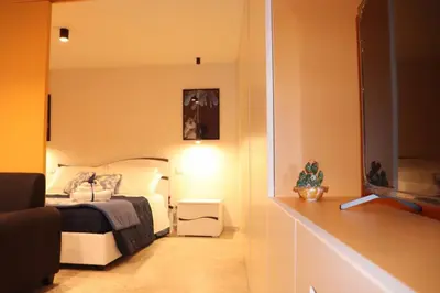 Letto o letti in una camera di La casetta di Nonna Paola