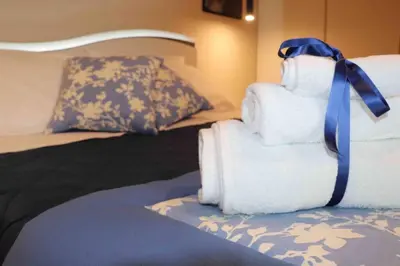 Letto o letti in una camera di La casetta di Nonna Paola