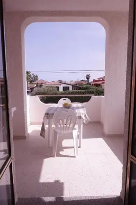 Balcone o terrazza di Case Arcobaleno Marzamemi