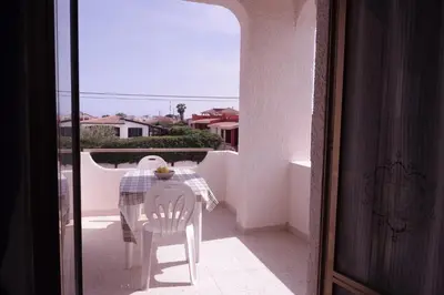 Balcone o terrazza di Case Arcobaleno Marzamemi