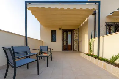 Balcone o terrazza di Baglio il Gelso e l'Ulivo appartamento il Mandorlo