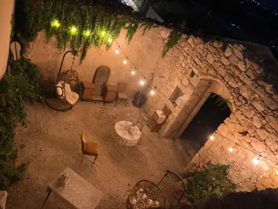 Patio o area all'aperto di Bàcula Nzícula Marzamemi
