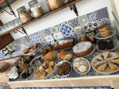 Cibo presso il bed & breakfast o nelle vicinanze