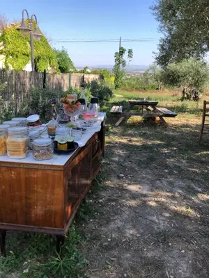 Cibo presso il bed & breakfast o nelle vicinanze