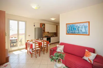 Cucina o angolo cottura di CASA LUCA Appartamento al centro di Marzamemi vista mare con parcheggio privato