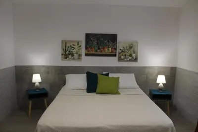 Letto o letti in una camera di Elena House Castelluccio