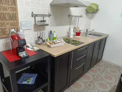 Cucina o angolo cottura di B&B Epicarmo