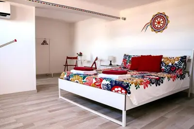 Letto o letti in una camera di Attico in pieno centro storico di Catania