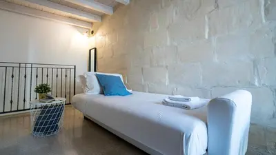 Letto o letti in una camera di Piccola Luna Cozy Home