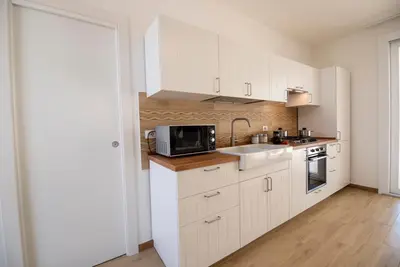 Cucina o angolo cottura di Charming House Truvatura - Sicilia Vacanza