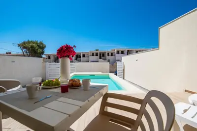 Balcone o terrazza di Charming House Truvatura - Sicilia Vacanza