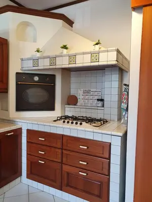 Cucina o angolo cottura di Appartamento Ionios