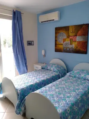 Letto o letti in una camera di Suliccenti b&b Marzamemi
