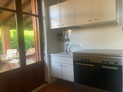 Cucina o angolo cottura di Villa dei Pioppi