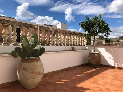 Balcone o terrazza di Casa negli Iblei