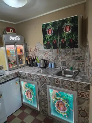 Cucina o angolo cottura di Il Vano della Scimmia Aeroporto Catania