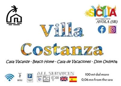 Certificato, attestato, insegna o altro documento esposto da Villa Costanza Casa Vacanze