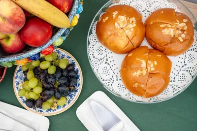 Cibo presso il bed & breakfast o nelle vicinanze