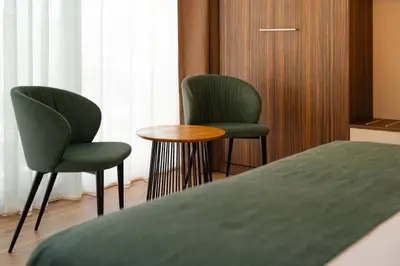 Letto o letti in una camera di Elaia Rooms