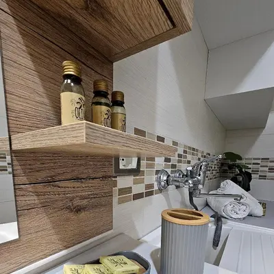 Cucina o angolo cottura di Stella-Guesthouse - Terrazzo privato e relax vicino Siracusa