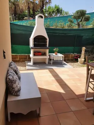 Area soggiorno di Il Bonsai Brucoli Villetta per turisti