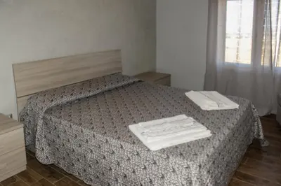 Letto o letti in una camera di Villa Ada