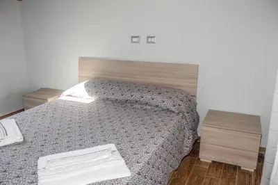 Letto o letti in una camera di Villa Ada