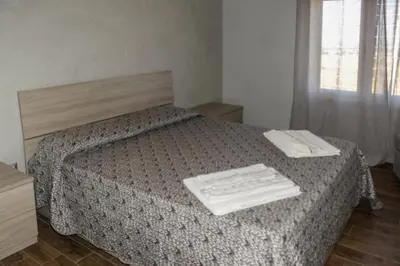 Letto o letti in una camera di Villa Ada