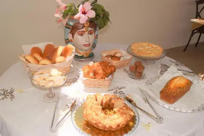Cibo presso il bed & breakfast o nelle vicinanze