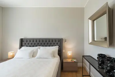 Letto o letti in una camera di ColleVerde