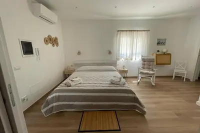 Letto o letti in una camera di VILLA MARE BLUE - casa vacanze a 150m dal mare