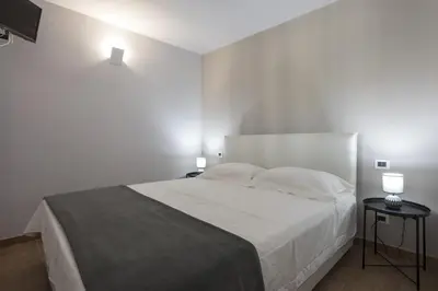 Letto o letti in una camera di A vista ri luocci