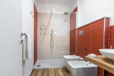 Bagno di FLOWER SUITE B&B