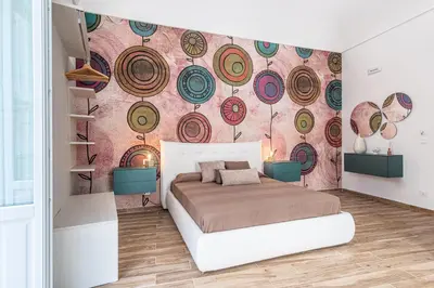 Letto o letti in una camera di FLOWER SUITE B&B