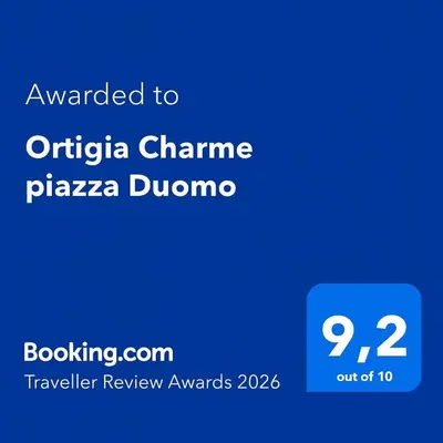 Certificato, attestato, insegna o altro documento esposto da Ortigia Charme piazza Duomo