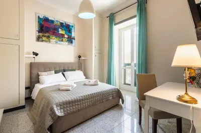 Letto o letti in una camera di Guest House Aurispa