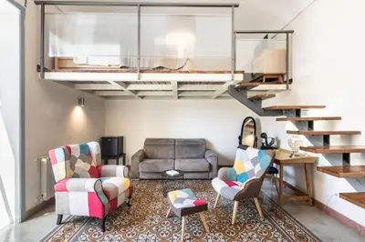 Area soggiorno di Guest House Aurispa