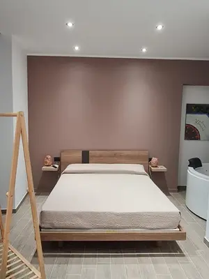 Letto o letti in una camera di Dimore Albrunè