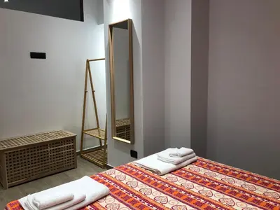 Letto o letti in una camera di Dimore Albrunè
