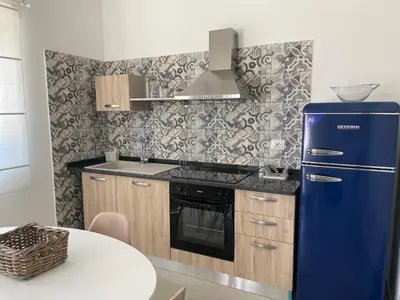 Cucina o angolo cottura di Camping Carratois