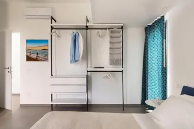 Letto o letti in una camera di Villa Mia