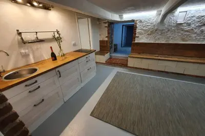 Cucina o angolo cottura di Private Room with Exclusive SPA